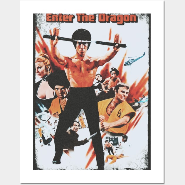 enter the dragon 4 Wall Art by Deconstructing Comics